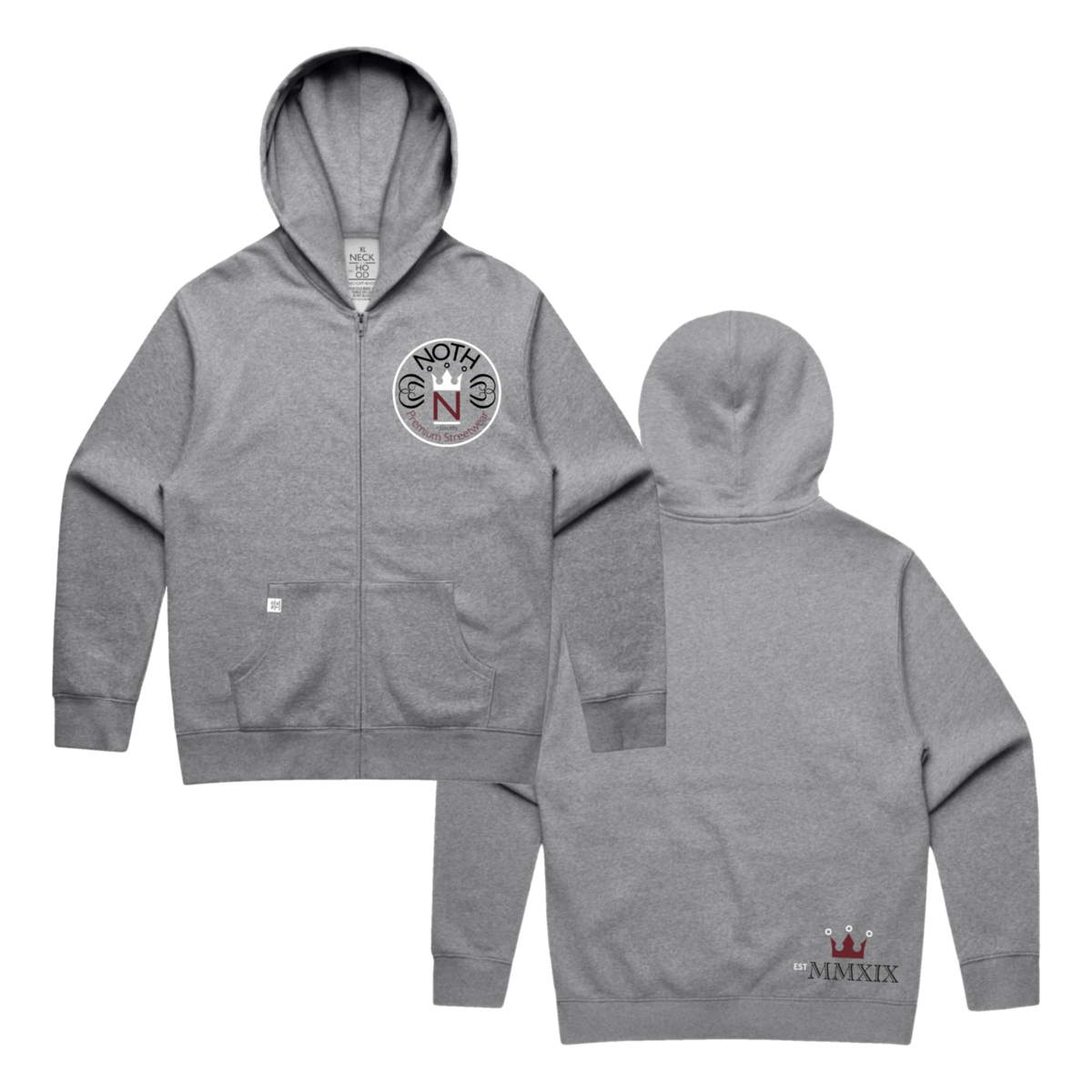 NOTH Circle the Block Zip-up Hoodie – Neck of the Hood