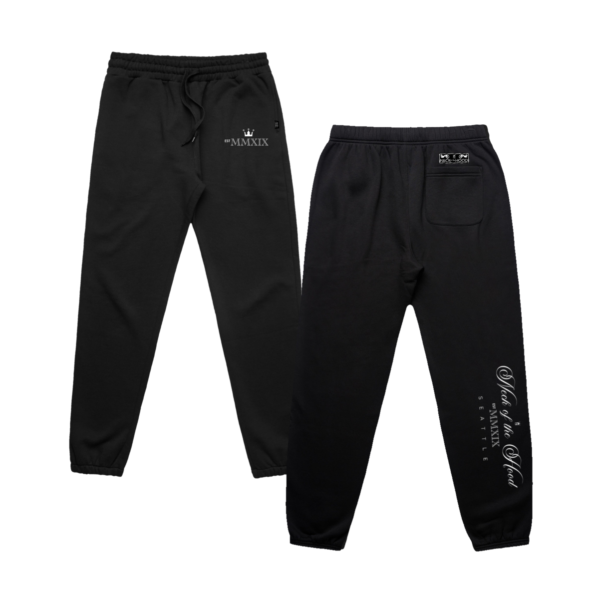 NOTH Script Est 2019 Trackpants – Neck of the Hood