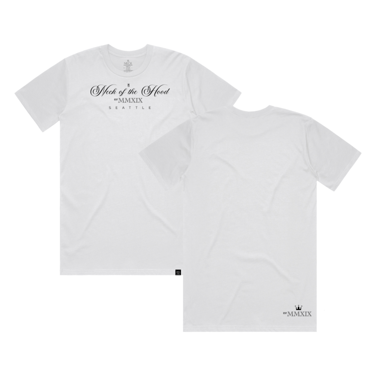 NOTH Script Est 2019 Tee – Neck of the Hood