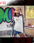NOTH Hustle Rose V-neck Womens Tee