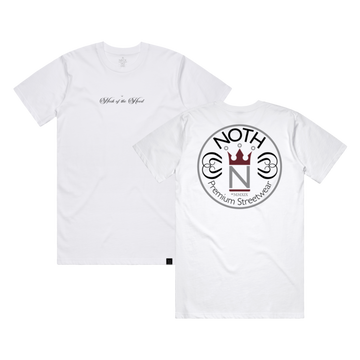 NOTH Circle the Block Tee White