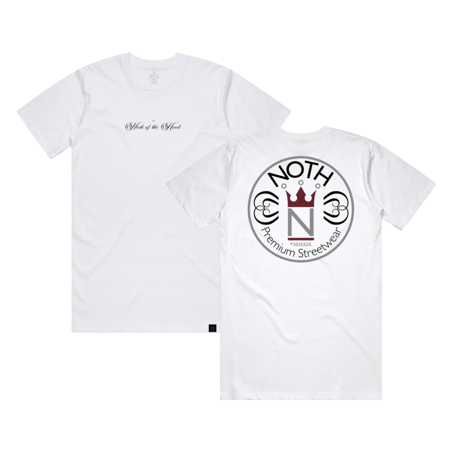NOTH Circle the Block Tee White