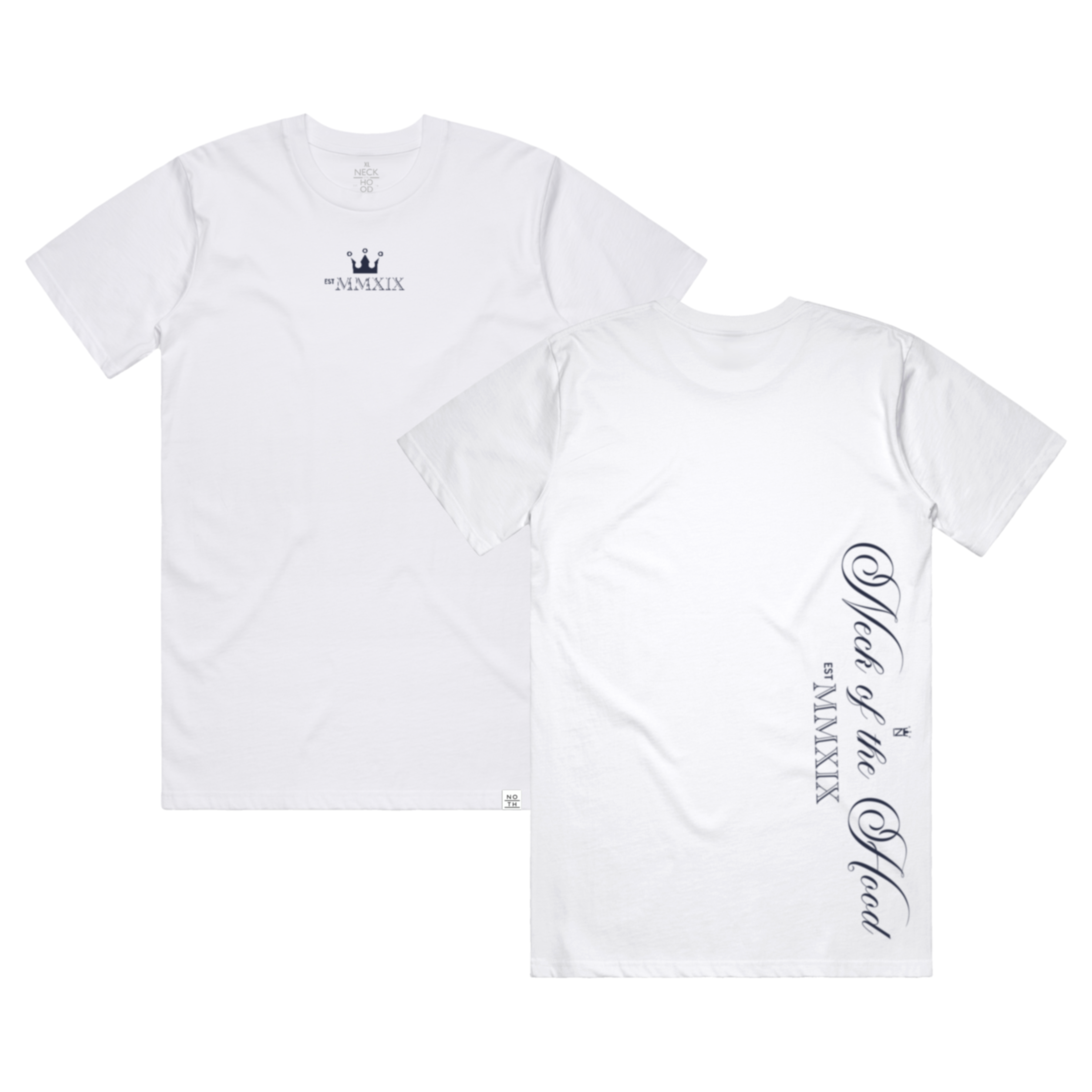 NOTH Scripted Est MMXIX Tee – Neck of the Hood