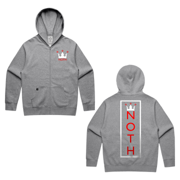 NOTH Stacked Relaxed Zip-up Hoody