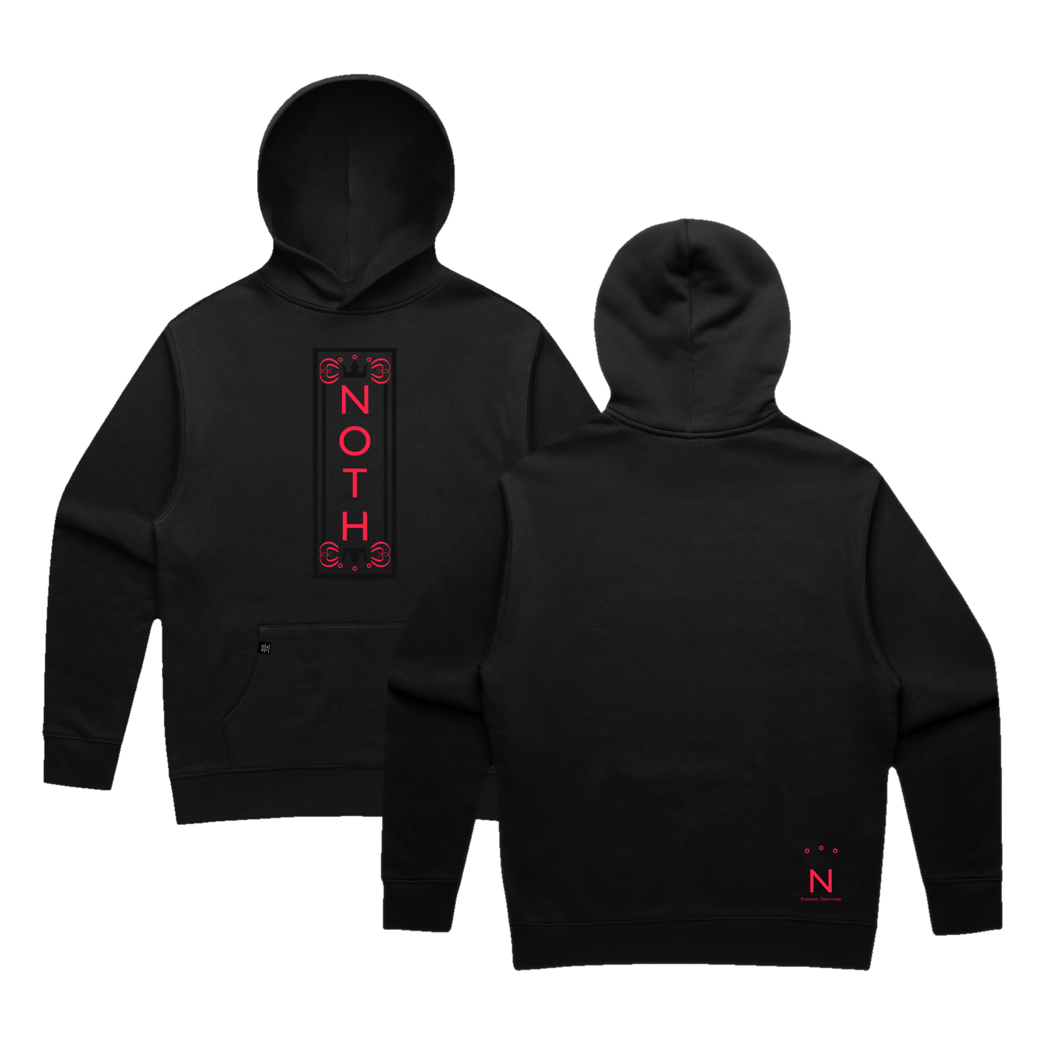 NOTH Stacked and Established Relaxed Hoodie