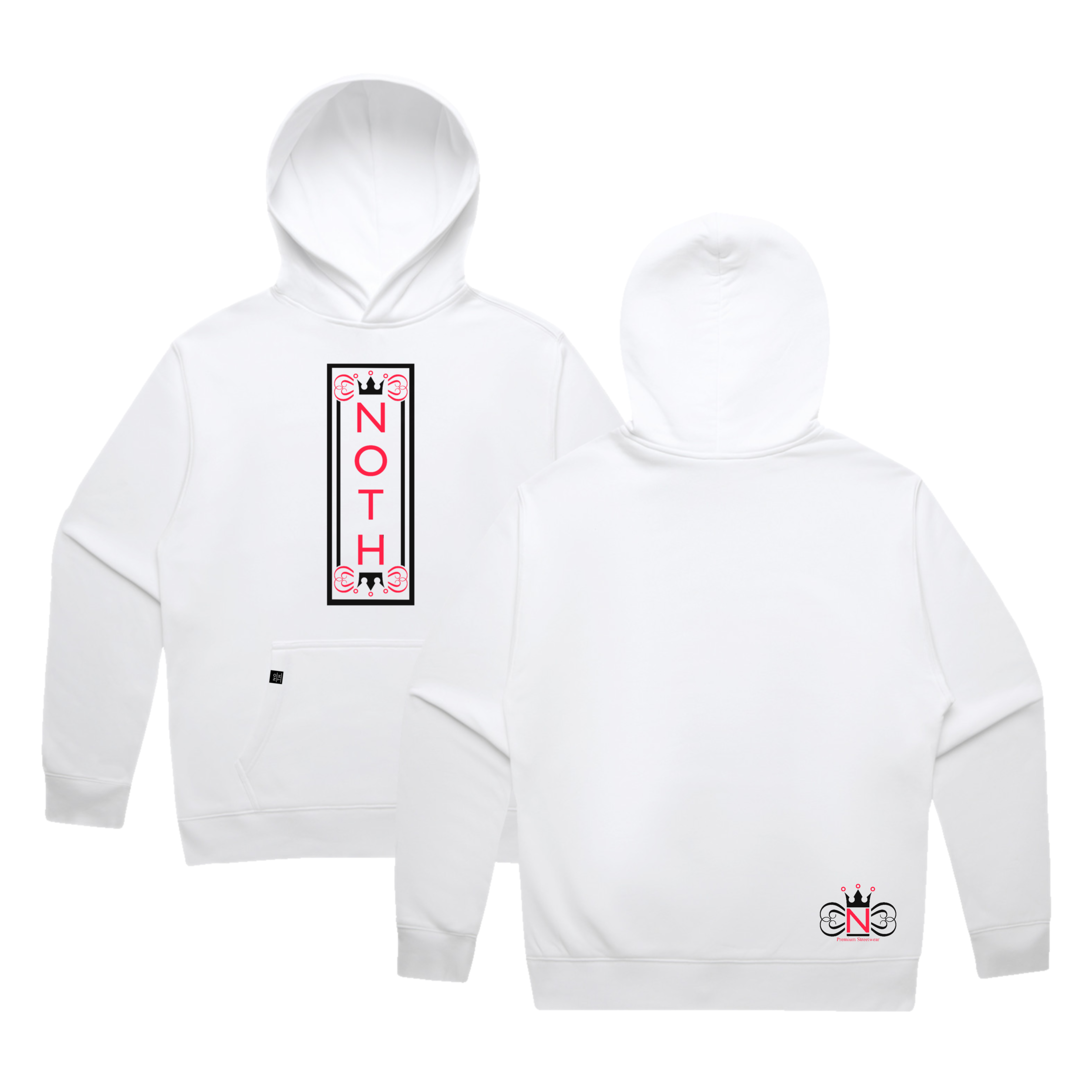 NOTH Stacked and Established Relaxed Hoodie