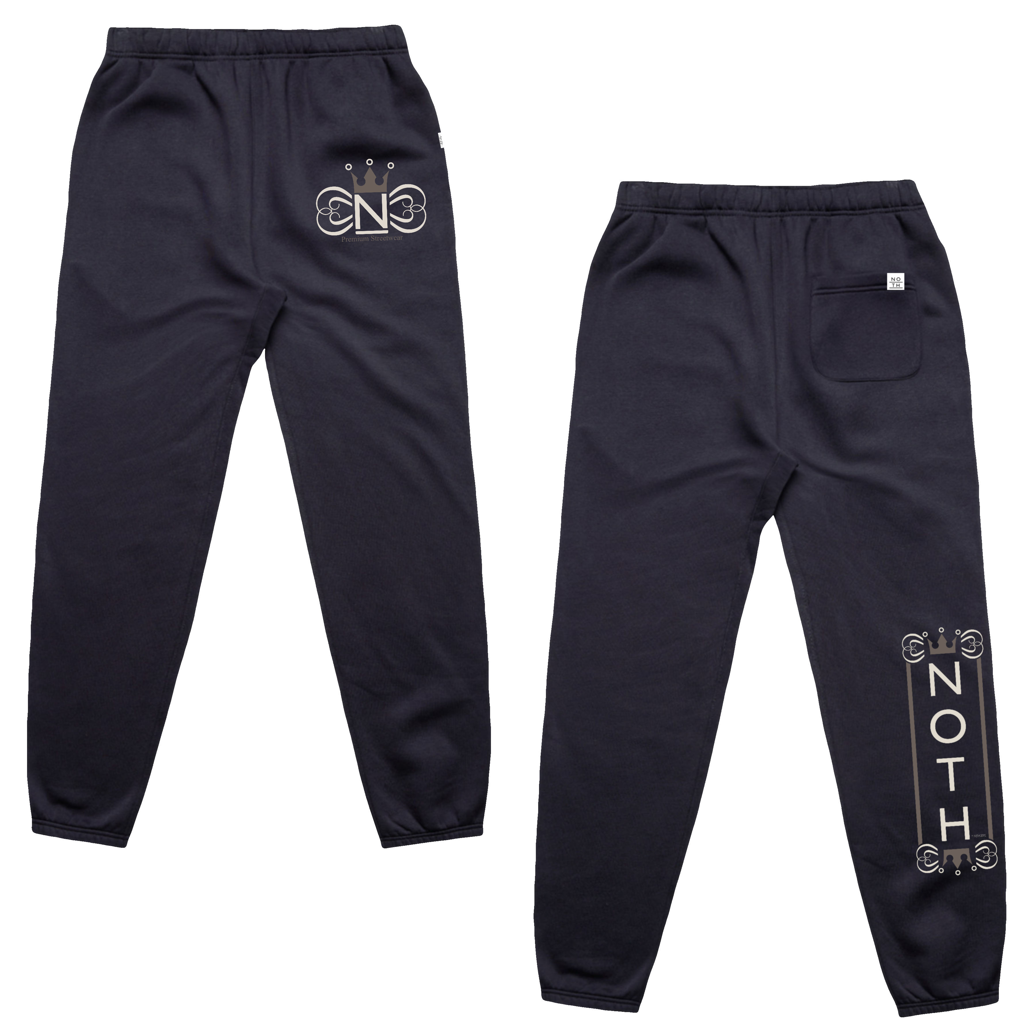 NOTH Stacked and Established Relaxed Sweatpants