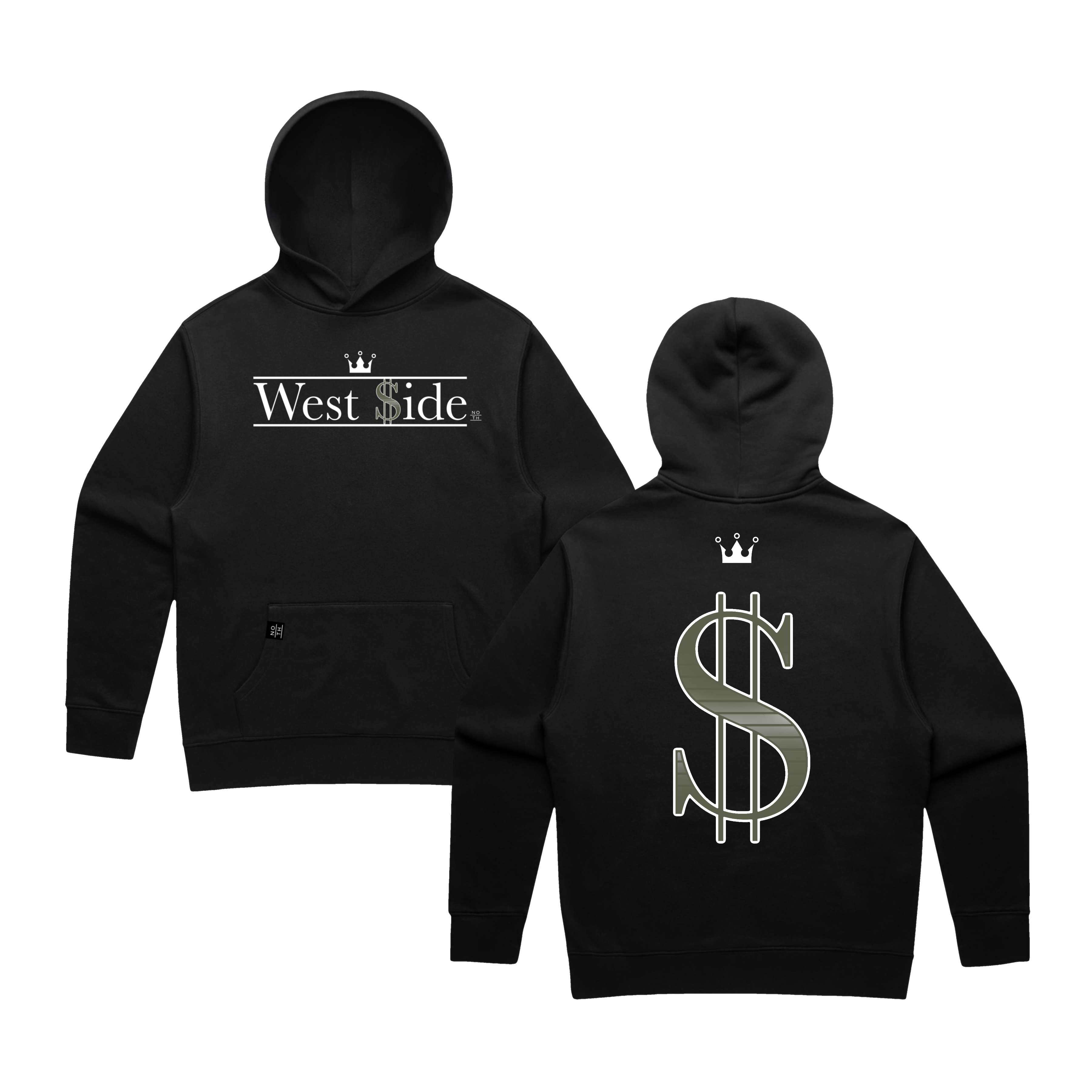 NOTH West Side Hoodie Black