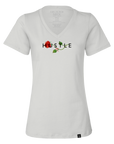 NOTH Hustle Rose V-neck Womens Tee