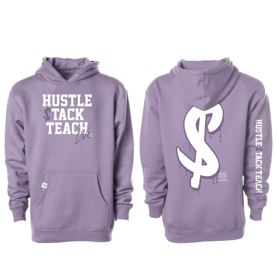 NOTH H.S.T.L. Heavyweight Hoodie Plum