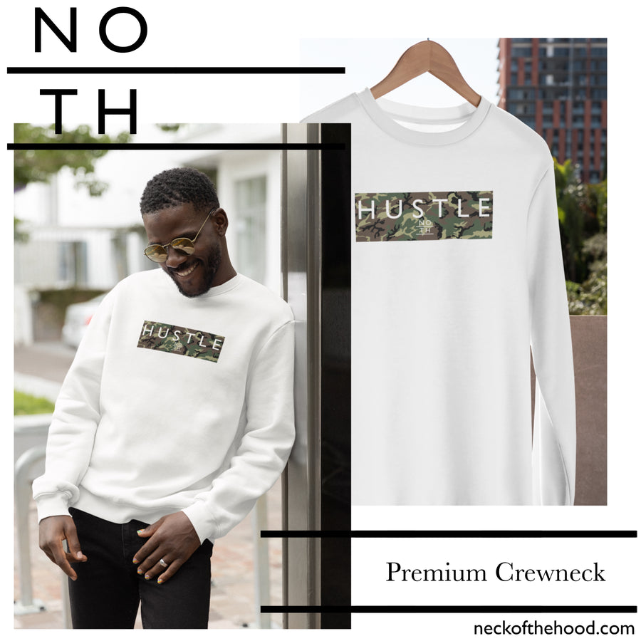 NOTH Camo Hustle Premium Crewneck