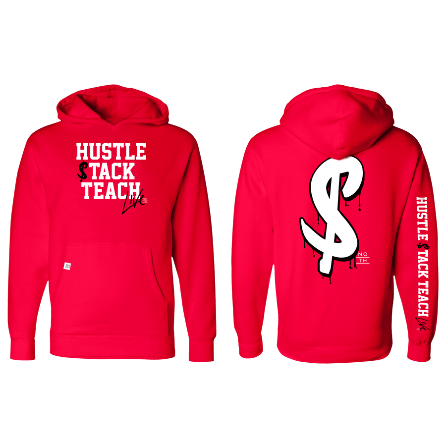 NOTH H.S.T.L. Heavyweight Hoodie Red