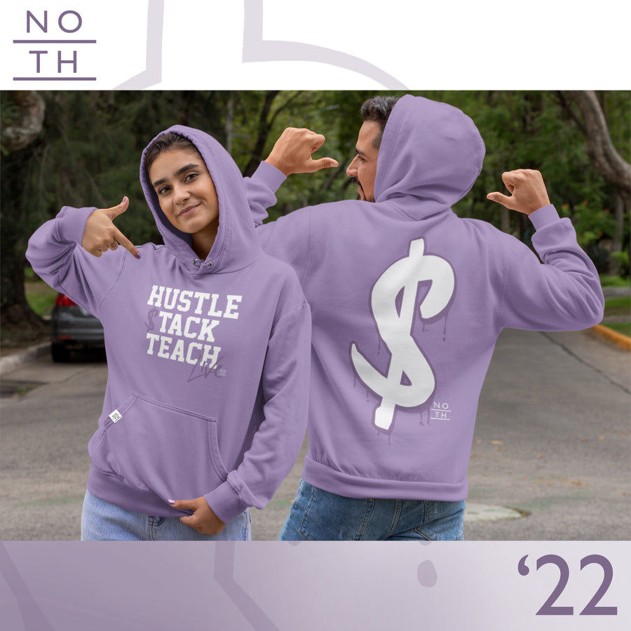 NOTH H.S.T.L. Heavyweight Hoodie Plum